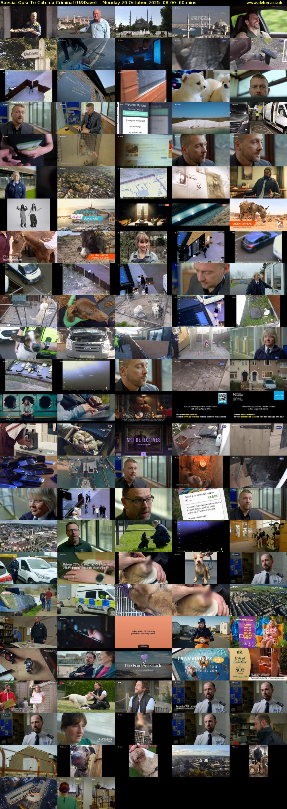 Special Ops: To Catch A Criminal (U&Dave) Monday 20 October 2025 08:00 - 09:00