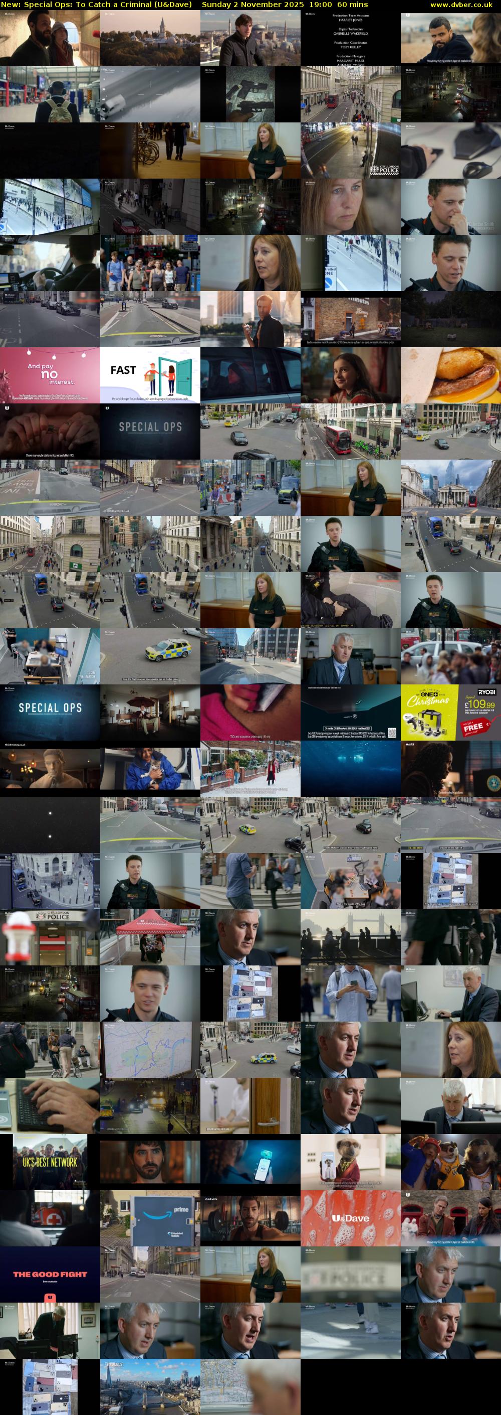 Special Ops: To Catch A Criminal (U&Dave) Sunday 2 November 2025 19:00 - 20:00