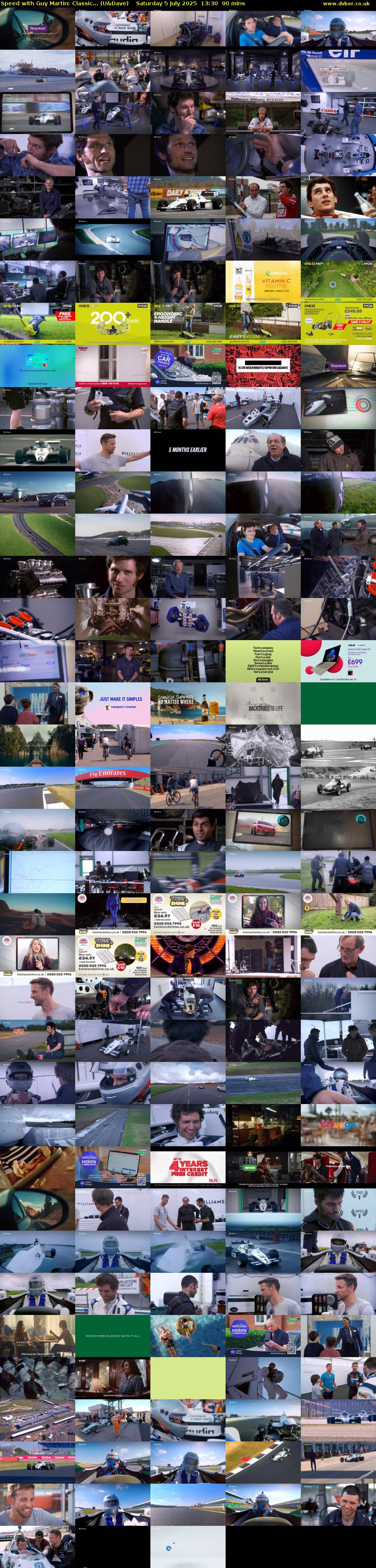 Speed with Guy Martin: Classic... (U&Dave) Saturday 5 July 2025 13:30 - 15:00