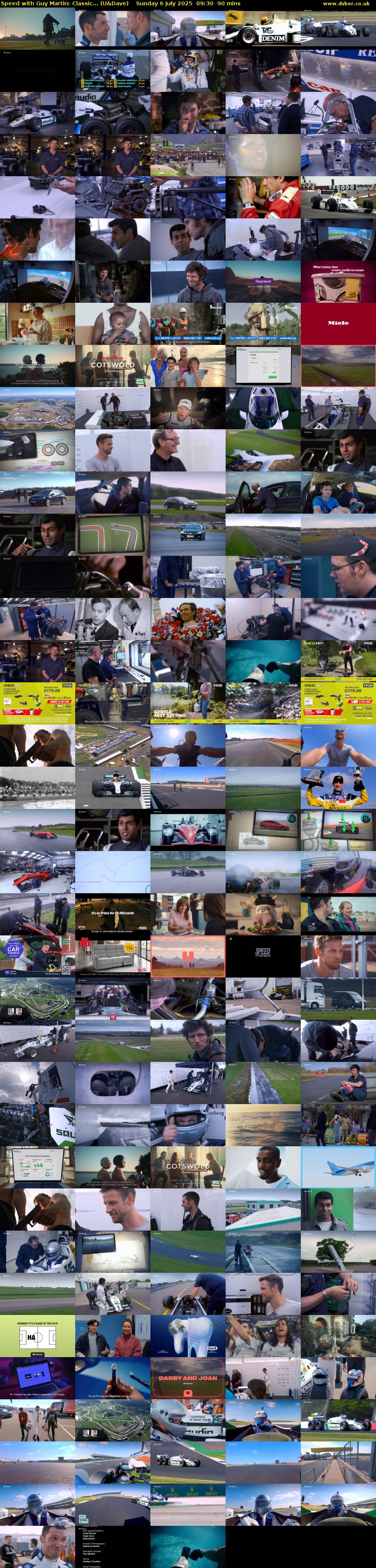 Speed with Guy Martin: Classic... (U&Dave) Sunday 6 July 2025 09:30 - 11:00