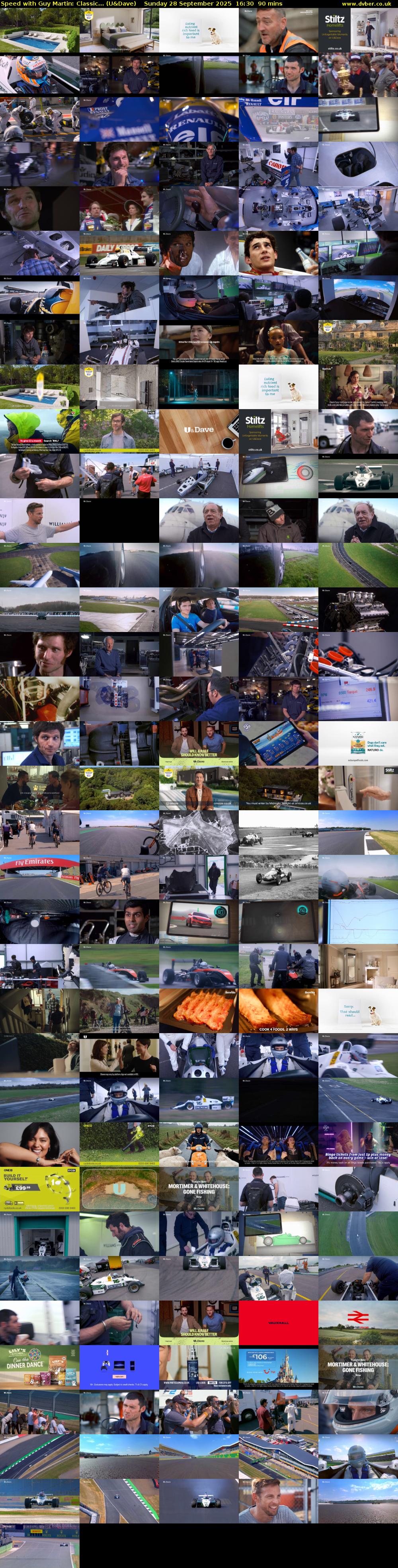 Speed with Guy Martin: Classic... (U&Dave) Sunday 28 September 2025 16:30 - 18:00