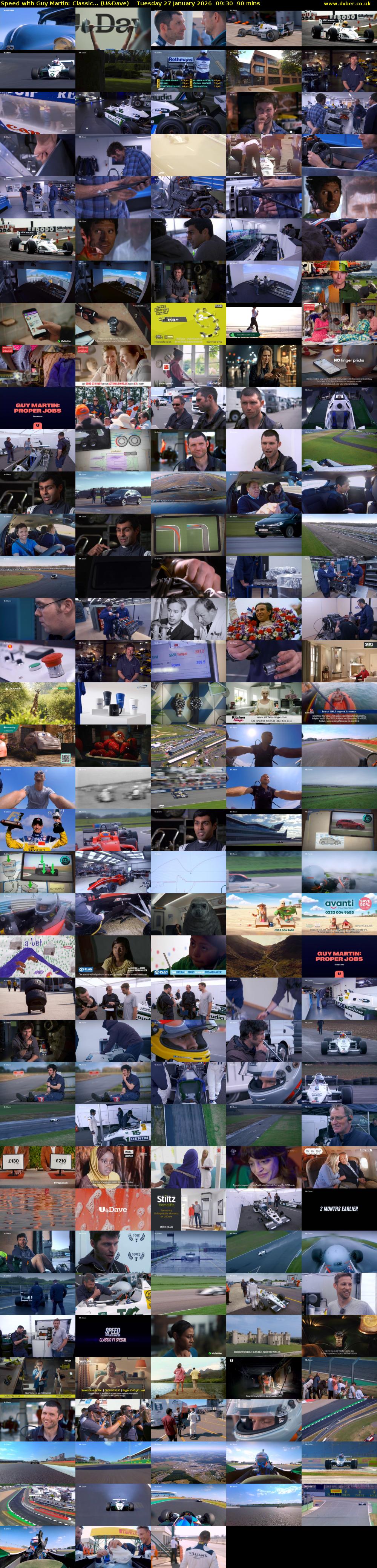 Speed with Guy Martin: Classic... (U&Dave) Tuesday 27 January 2026 09:30 - 11:00