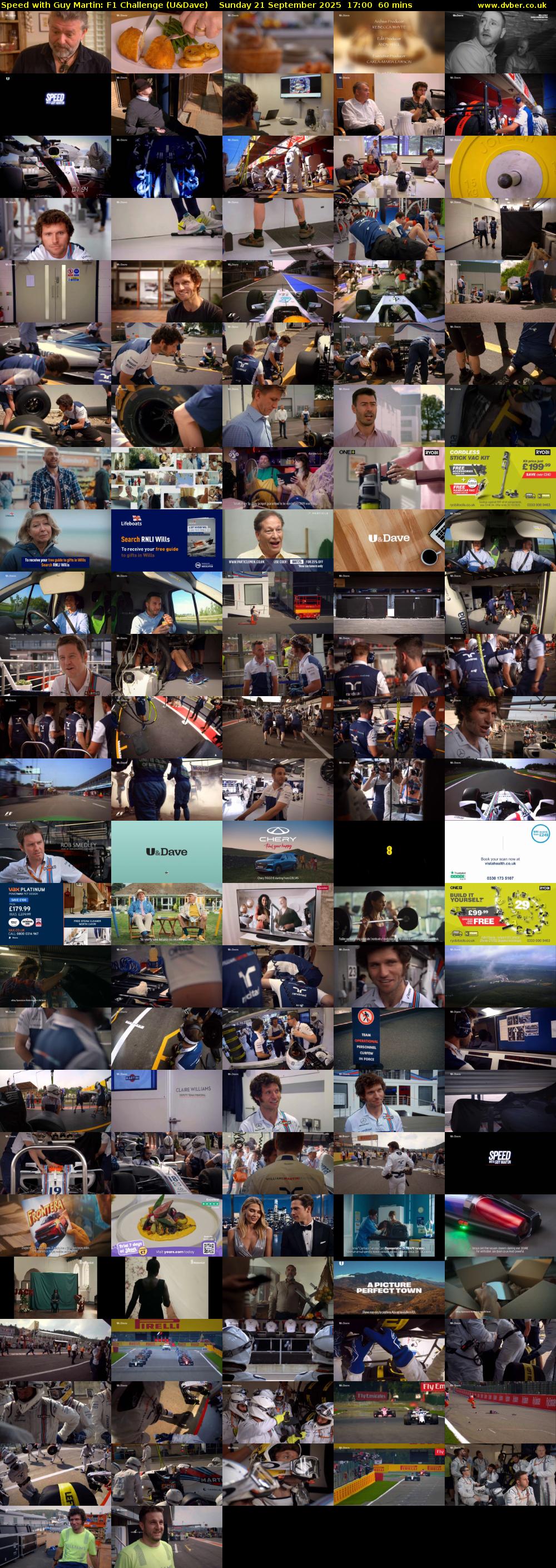Speed with Guy Martin: F1 Challenge (U&Dave) Sunday 21 September 2025 17:00 - 18:00