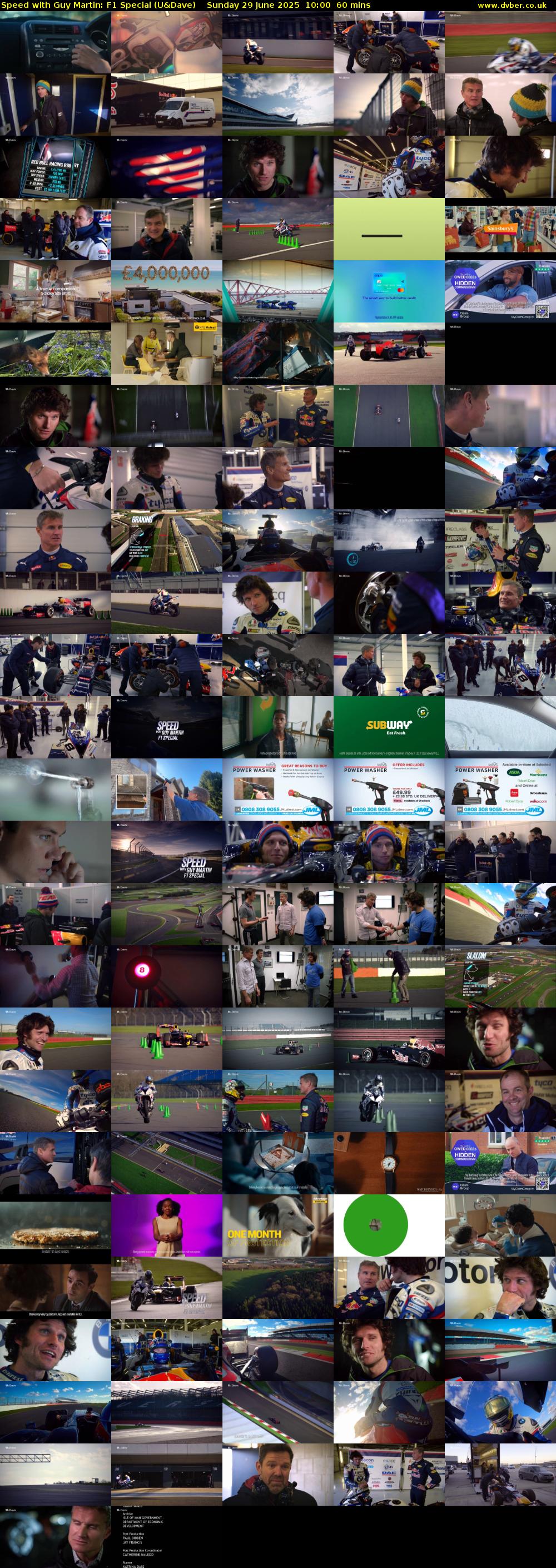 Speed with Guy Martin: F1 Special (U&Dave) Sunday 29 June 2025 10:00 - 11:00