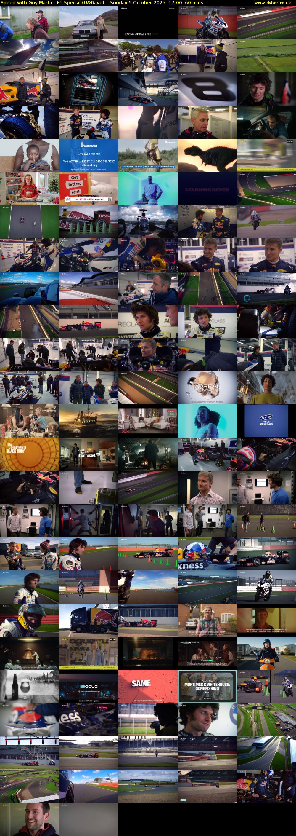 Speed with Guy Martin: F1 Special (U&Dave) Sunday 5 October 2025 17:00 - 18:00