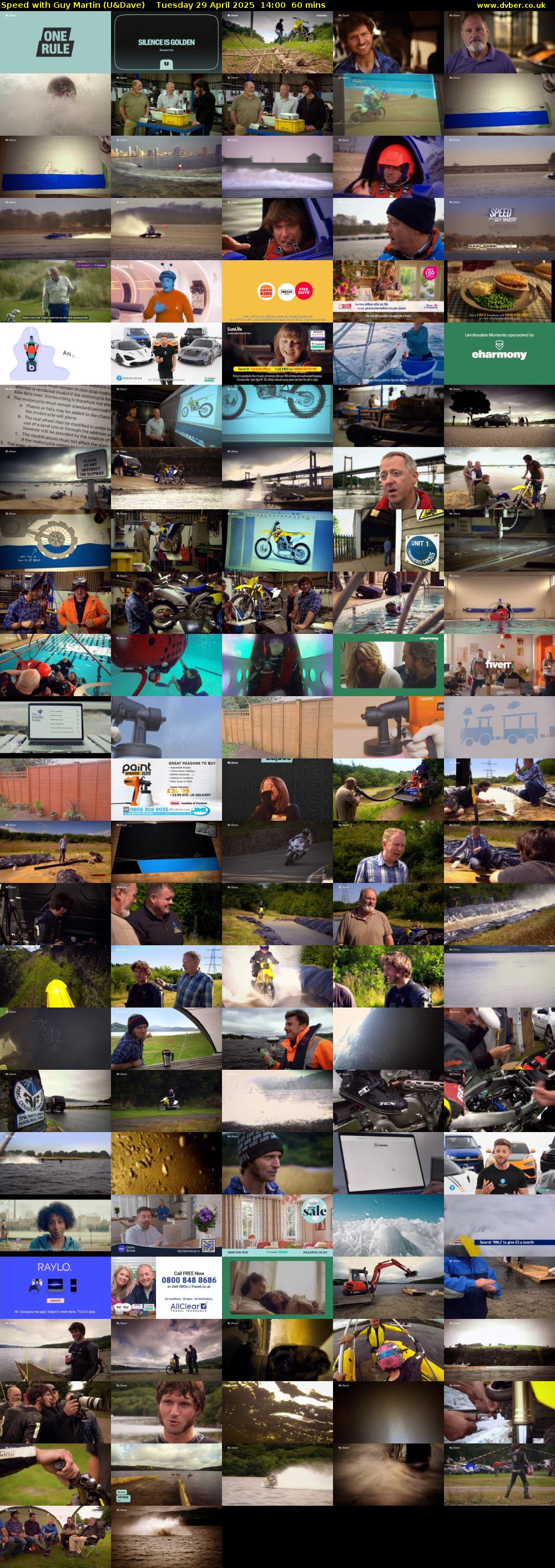 Speed with Guy Martin (U&Dave) Tuesday 29 April 2025 14:00 - 15:00