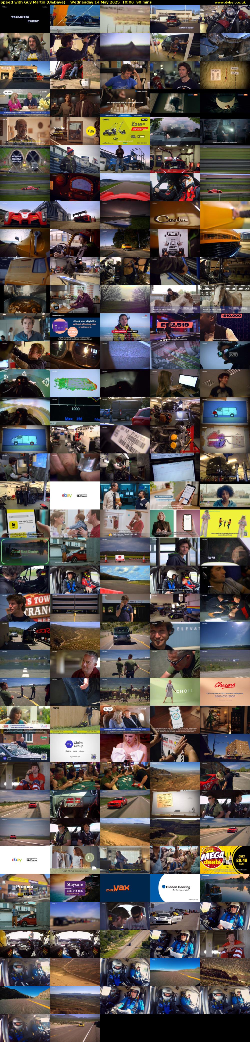 Speed with Guy Martin (U&Dave) Wednesday 14 May 2025 10:00 - 11:30