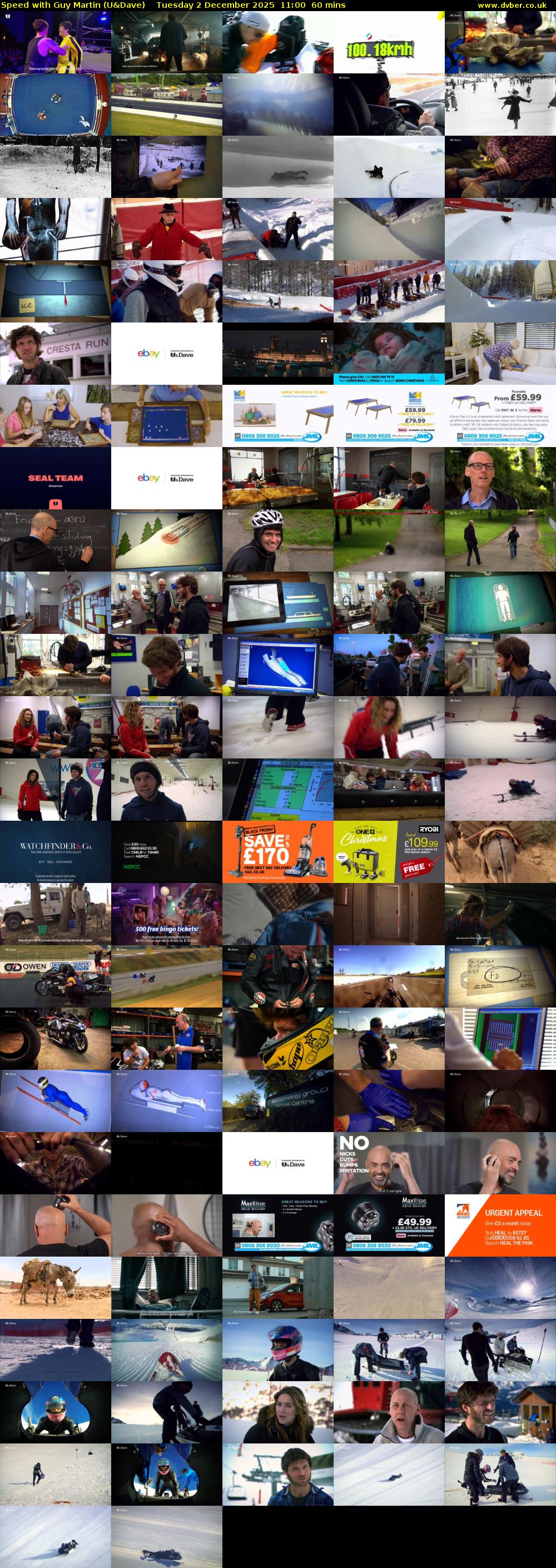 Speed with Guy Martin (U&Dave) Tuesday 2 December 2025 11:00 - 12:00