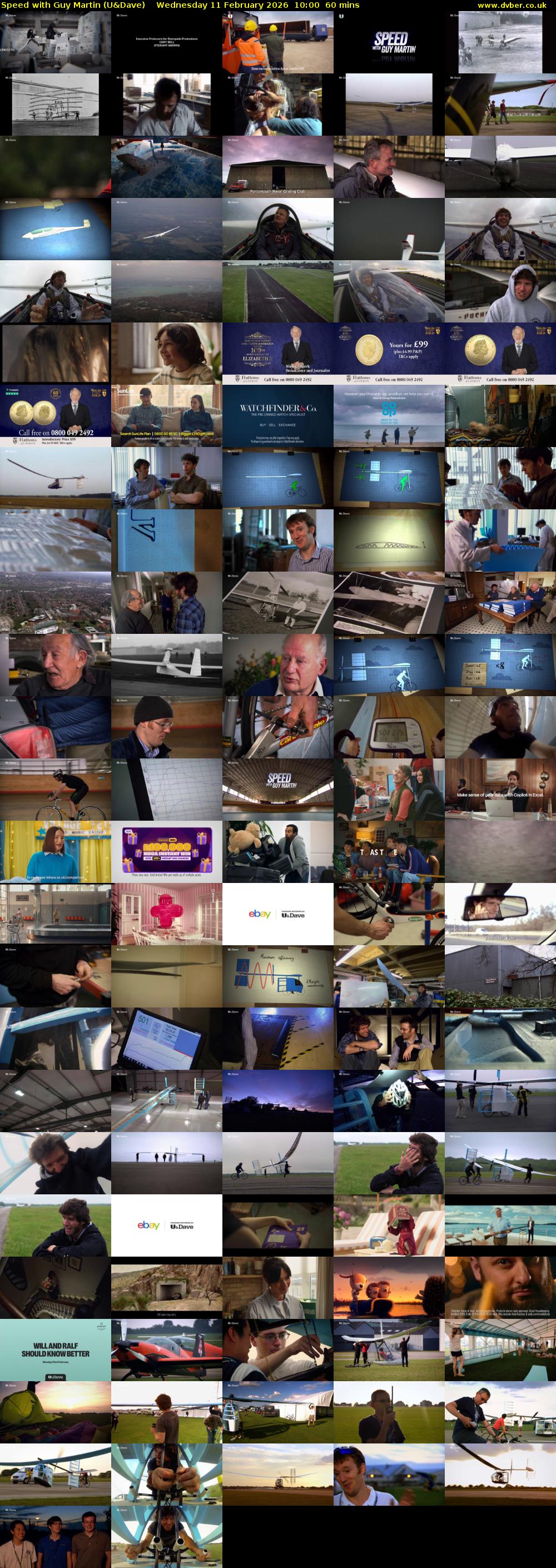 Speed with Guy Martin (U&Dave) Wednesday 11 February 2026 10:00 - 11:00