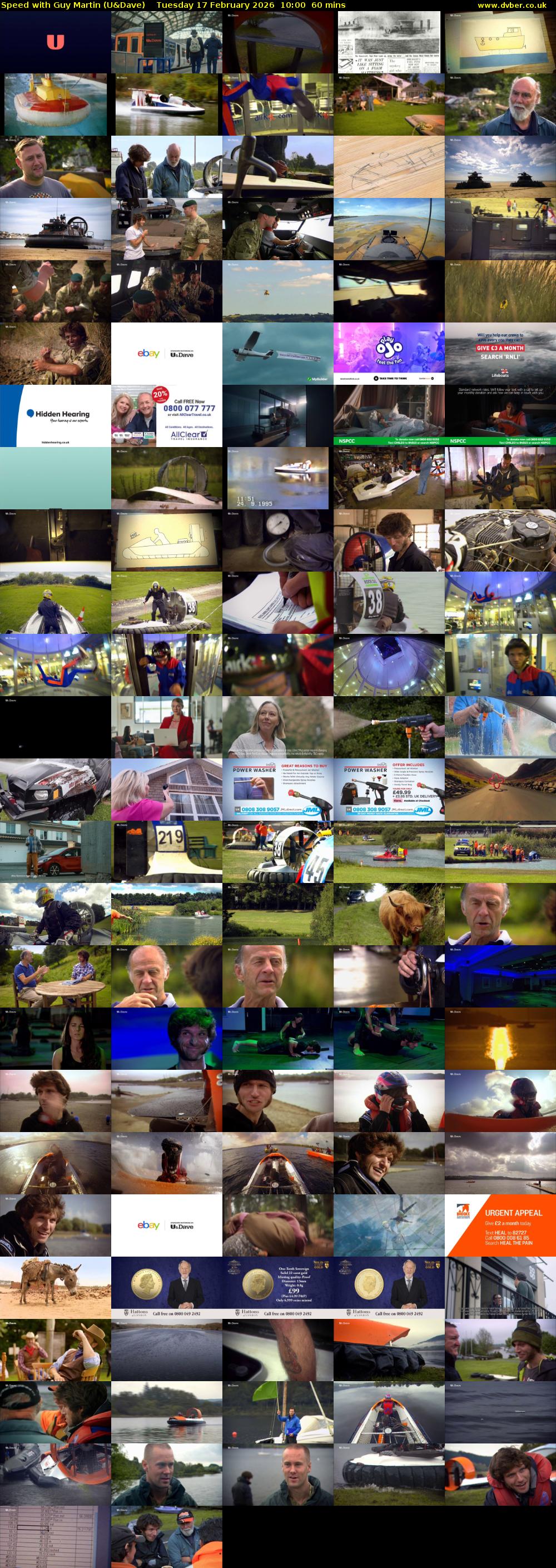 Speed with Guy Martin (U&Dave) Tuesday 17 February 2026 10:00 - 11:00