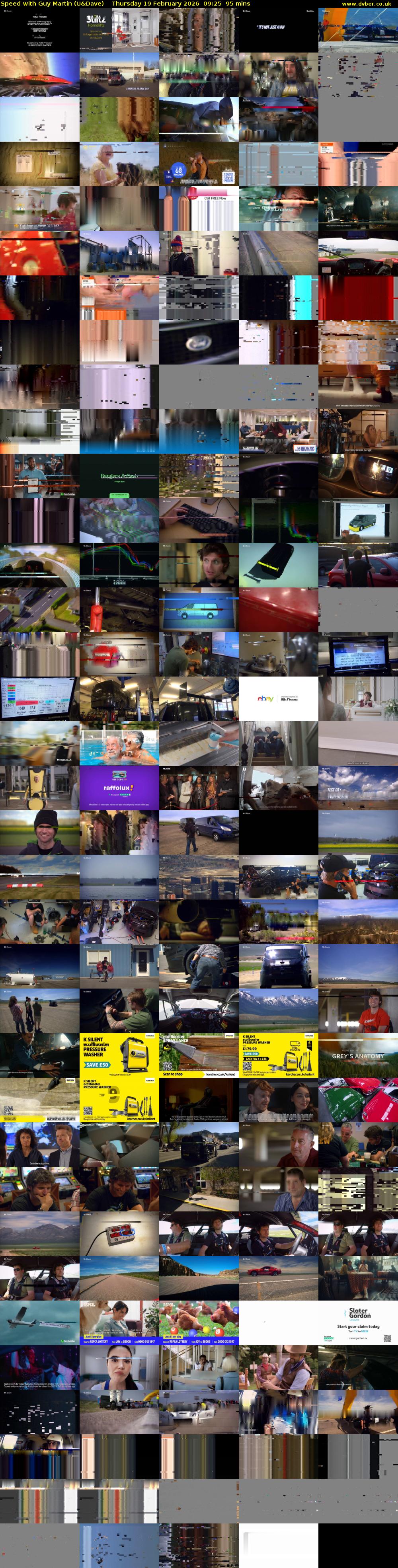 Speed with Guy Martin (U&Dave) Thursday 19 February 2026 09:25 - 11:00