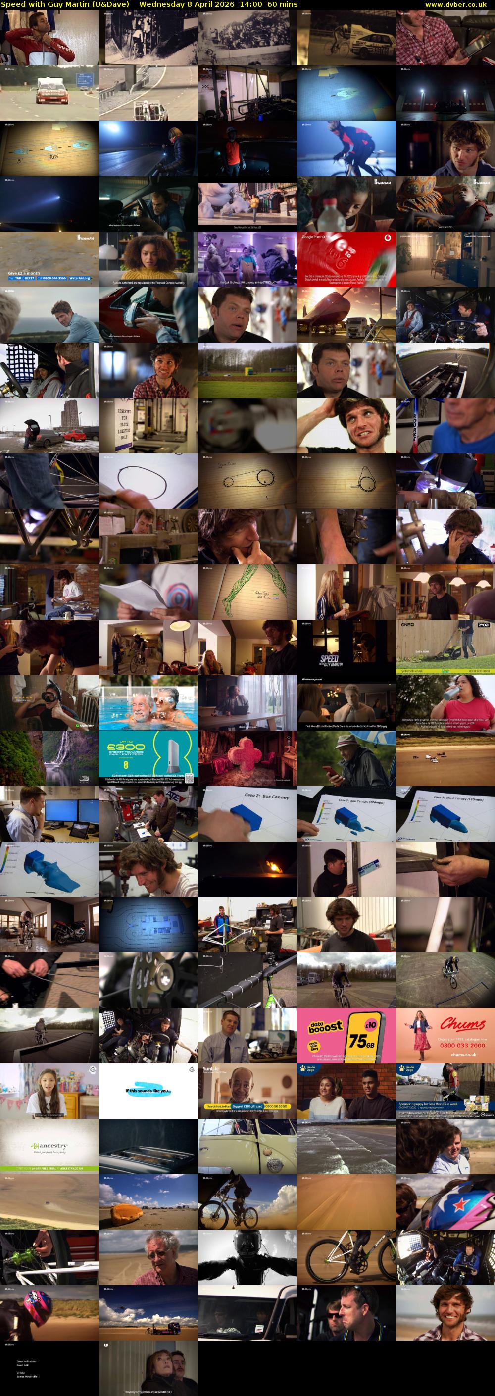 Speed with Guy Martin (U&Dave) Wednesday 8 April 2026 14:00 - 15:00