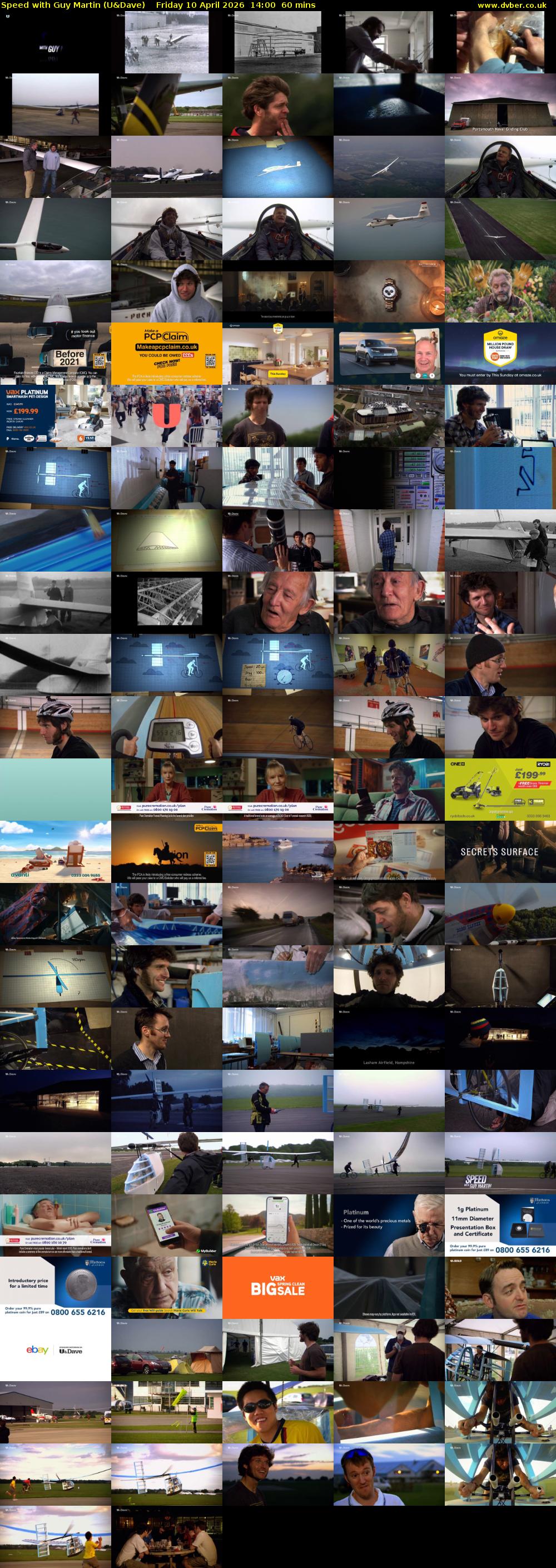 Speed with Guy Martin (U&Dave) Friday 10 April 2026 14:00 - 15:00