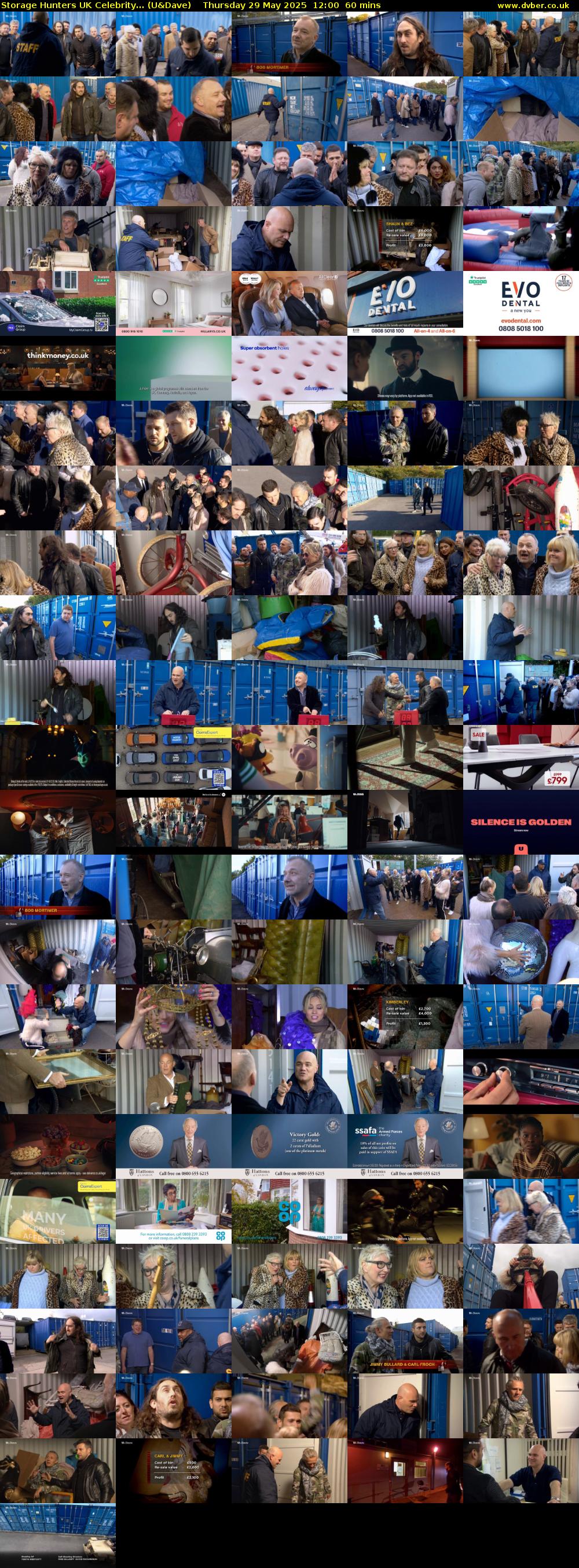 Storage Hunters UK Celebrity... (U&Dave) Thursday 29 May 2025 12:00 - 13:00