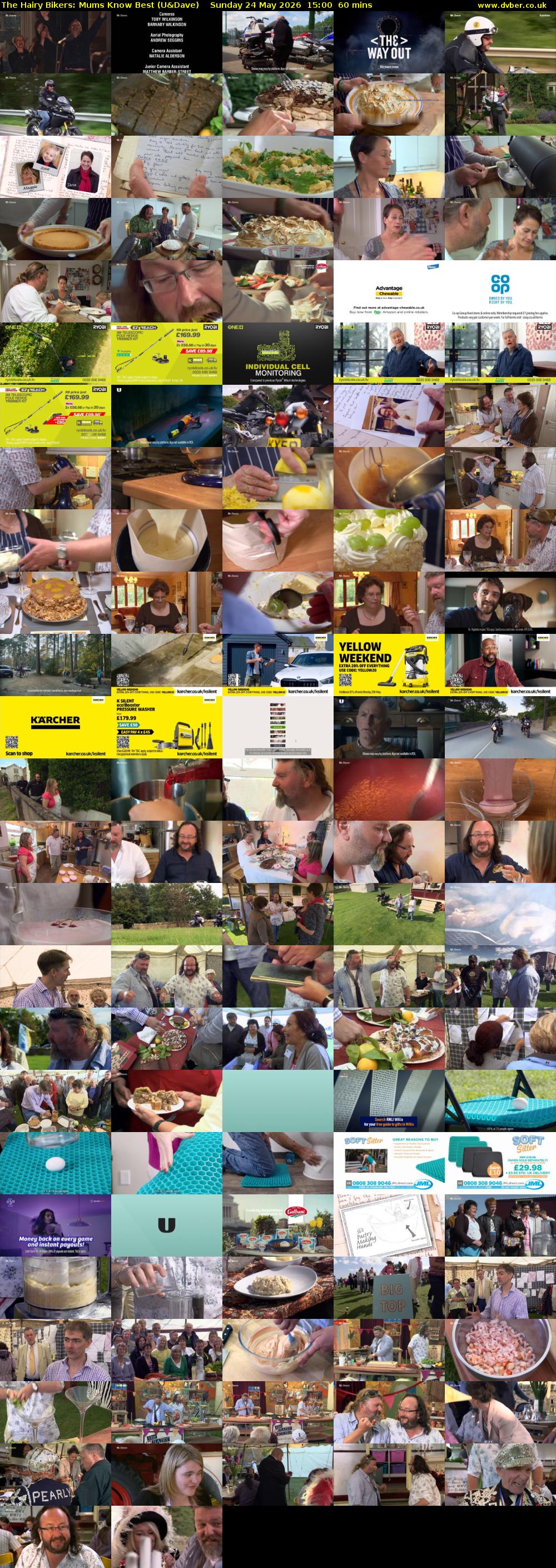 The Hairy Bikers: Mums Know Best (U&Dave) Sunday 24 May 2026 15:00 - 16:00