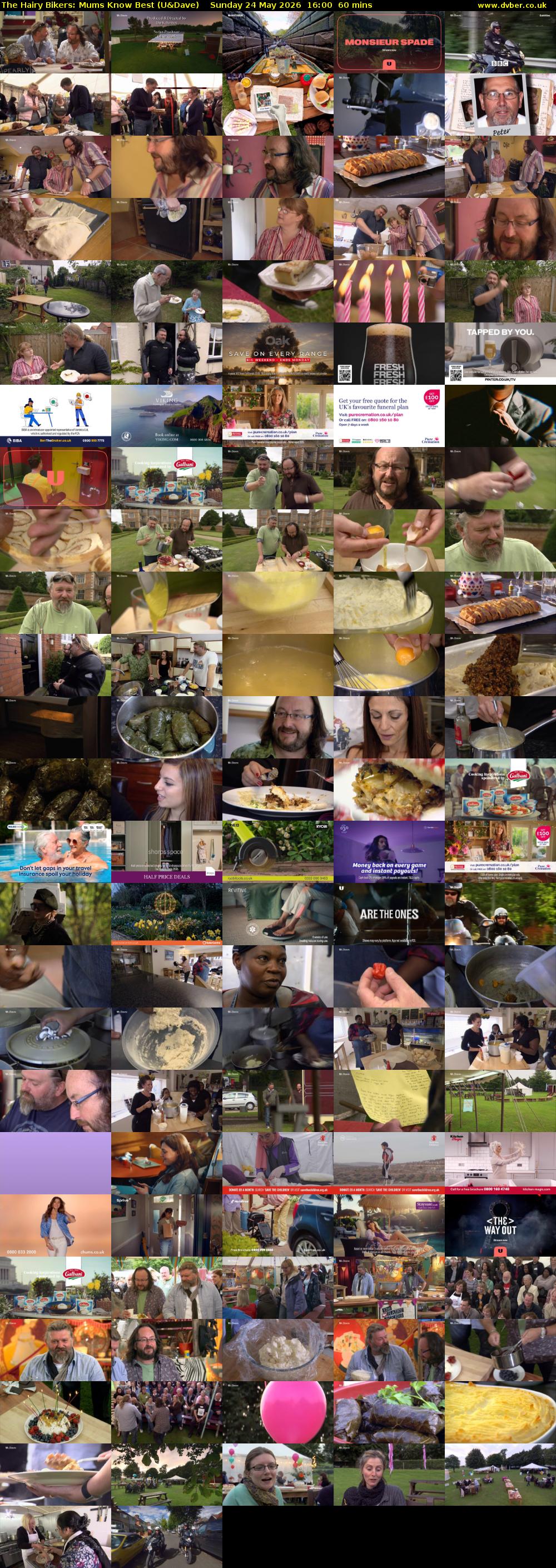 The Hairy Bikers: Mums Know Best (U&Dave) Sunday 24 May 2026 16:00 - 17:00