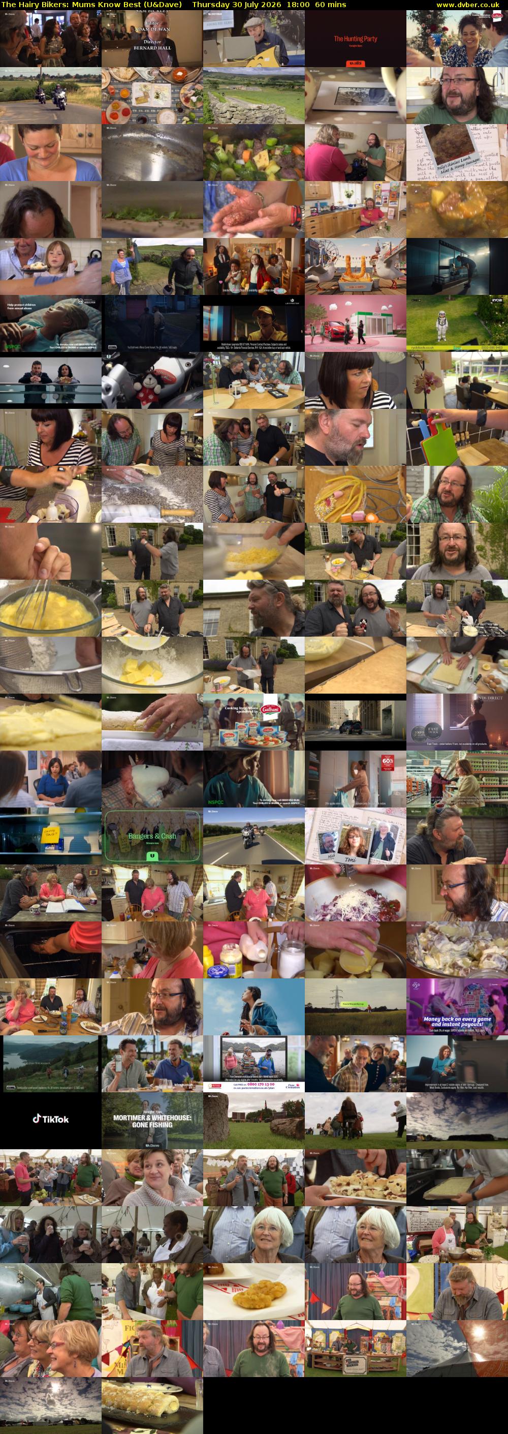 The Hairy Bikers: Mums Know Best (U&Dave) Thursday 30 July 2026 18:00 - 19:00