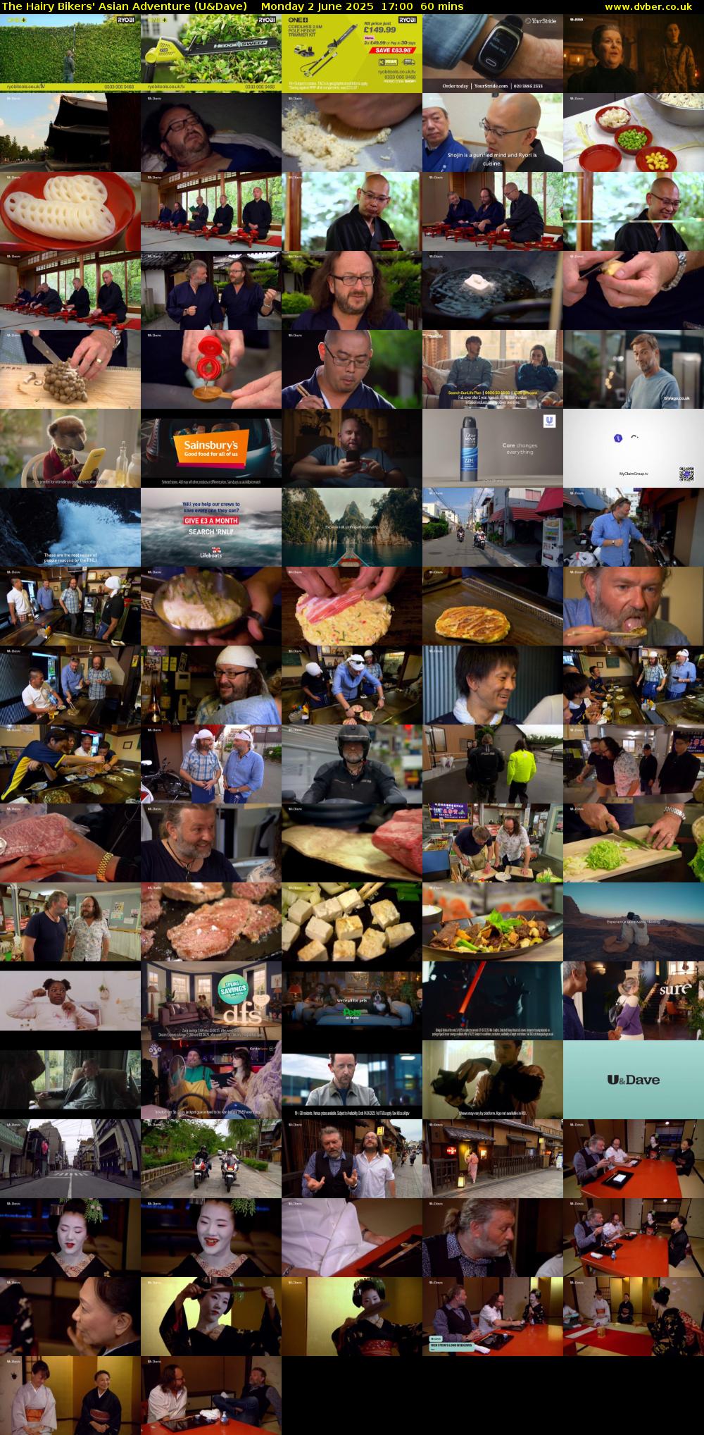 The Hairy Bikers' Asian Adventure (U&Dave) Monday 2 June 2025 17:00 - 18:00