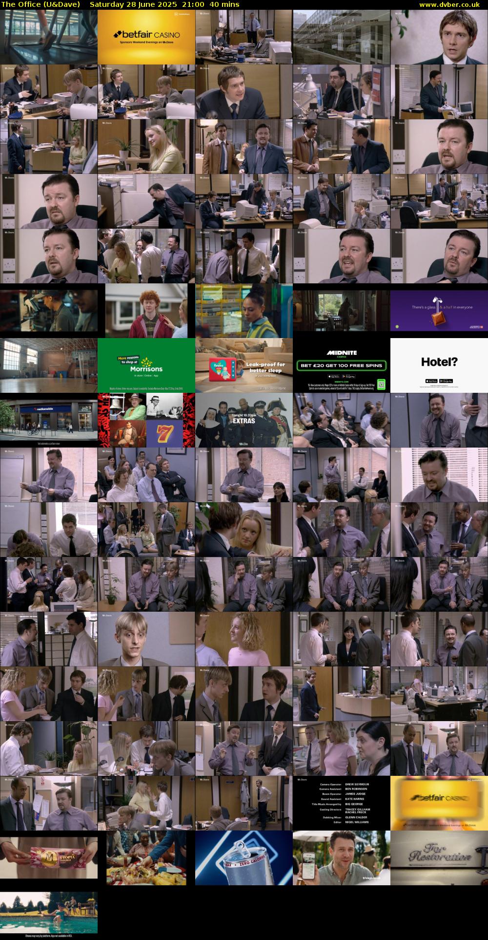 The Office (U&Dave) Saturday 28 June 2025 21:00 - 21:40