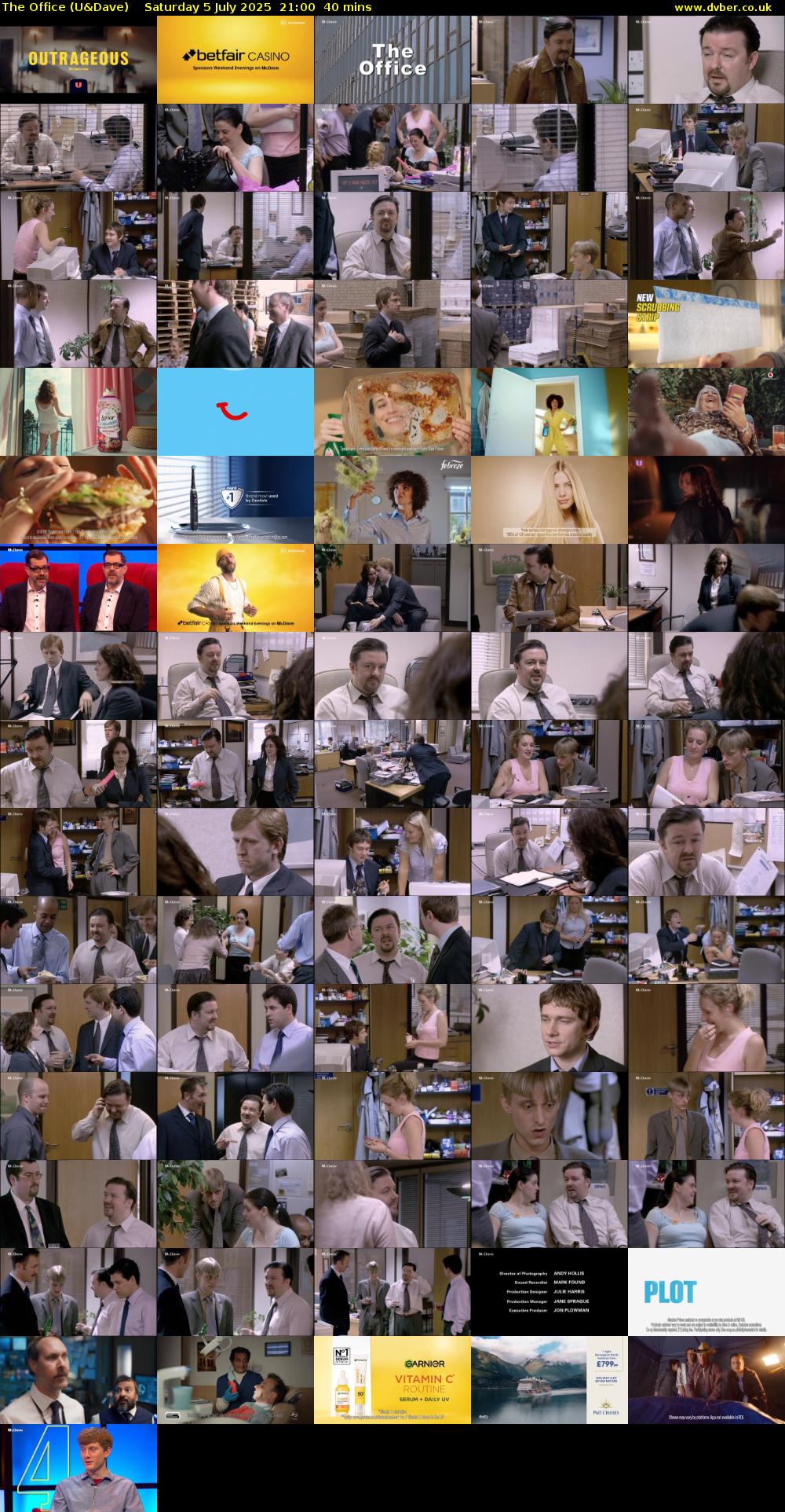 The Office (U&Dave) Saturday 5 July 2025 21:00 - 21:40