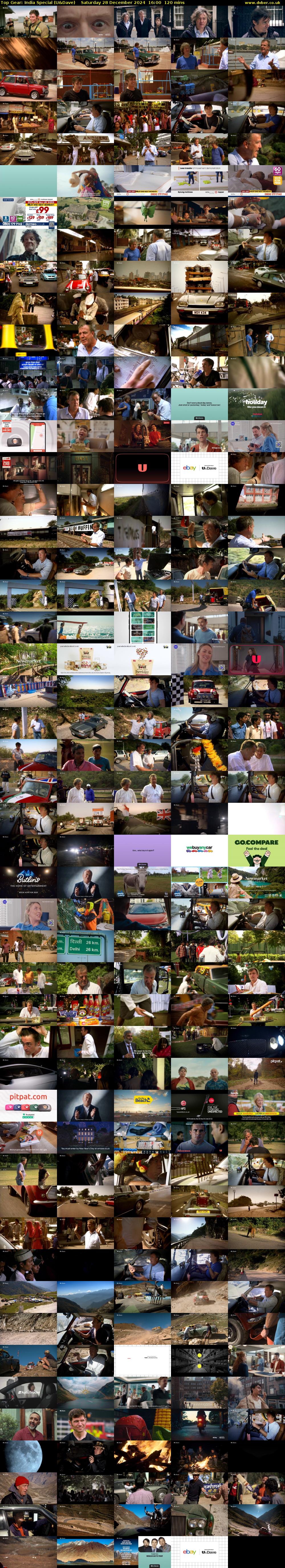 Top Gear: India Special (U&Dave) Saturday 28 December 2024 16:00 - 18:00