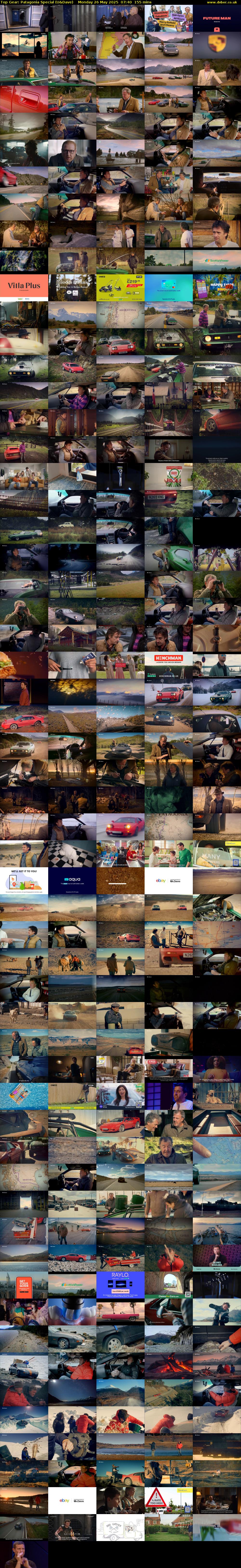 Top Gear: Patagonia Special (U&Dave) Monday 26 May 2025 07:40 - 10:15