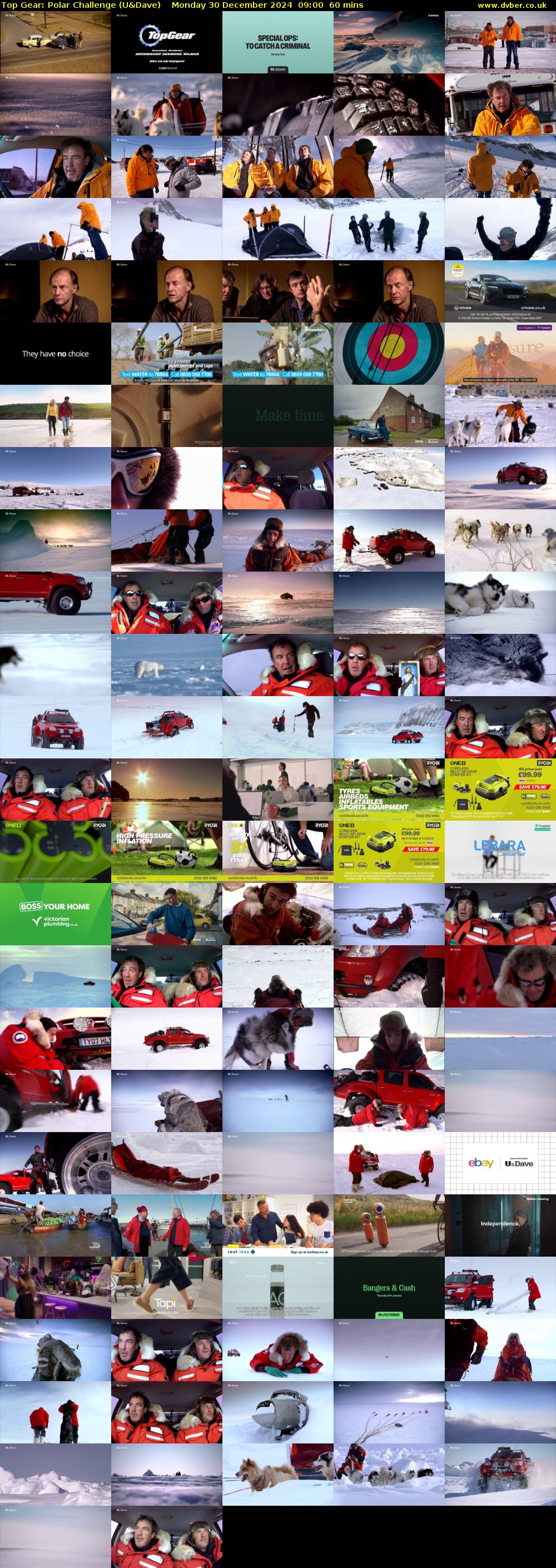 Top Gear: Polar Challenge (U&Dave) Monday 30 December 2024 09:00 - 10:00