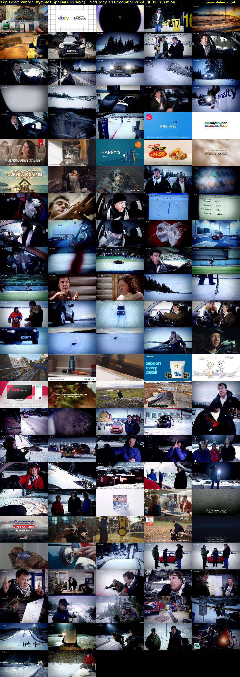 Top Gear: Winter Olympics Special (U&Dave) Saturday 28 December 2024 08:00 - 09:00