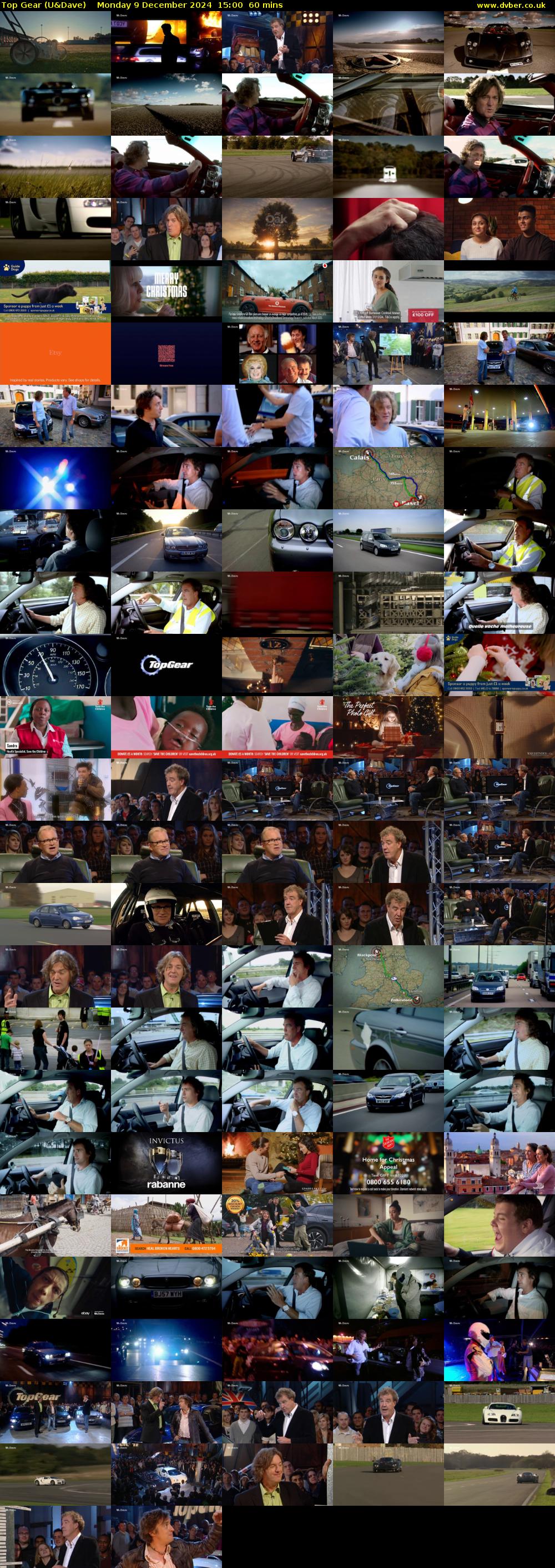 Top Gear (U&Dave) Monday 9 December 2024 15:00 - 16:00
