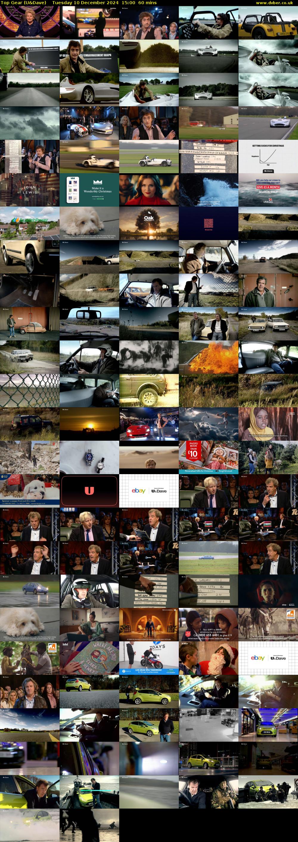 Top Gear (U&Dave) Tuesday 10 December 2024 15:00 - 16:00