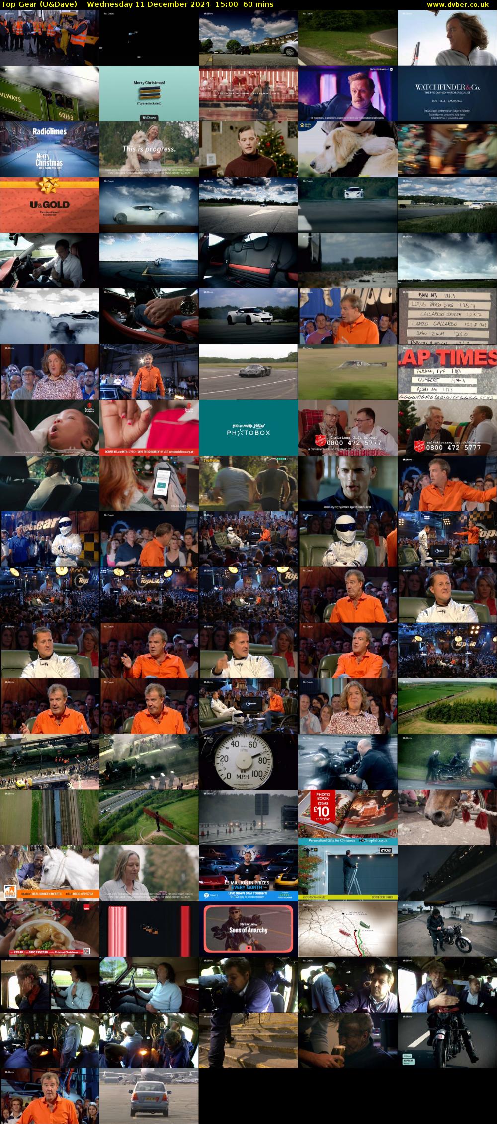Top Gear (U&Dave) Wednesday 11 December 2024 15:00 - 16:00