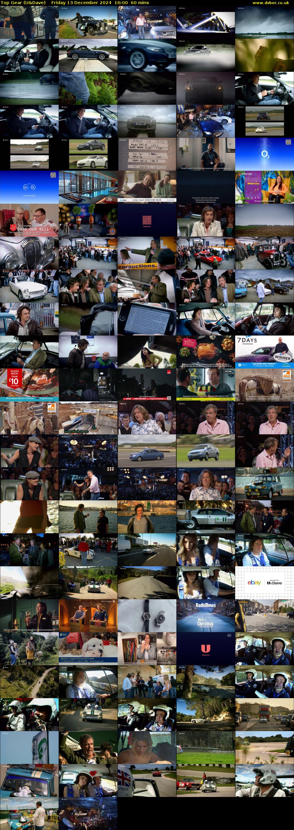 Top Gear (U&Dave) Friday 13 December 2024 16:00 - 17:00