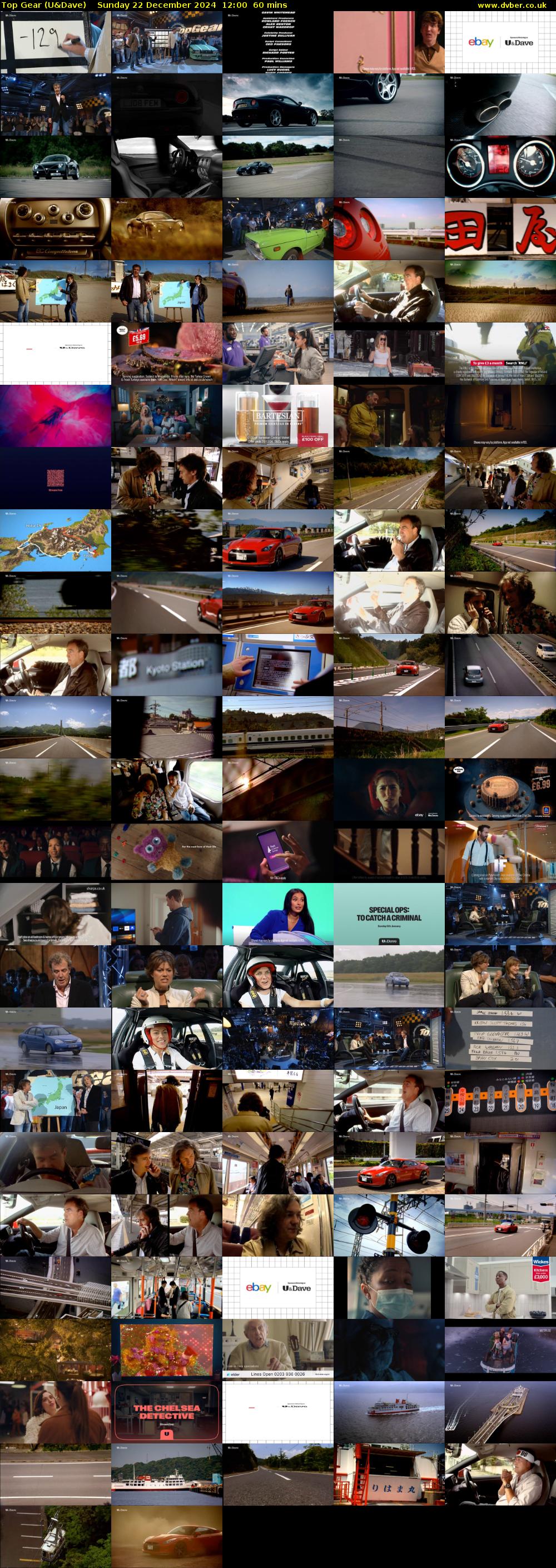 Top Gear (U&Dave) Sunday 22 December 2024 12:00 - 13:00