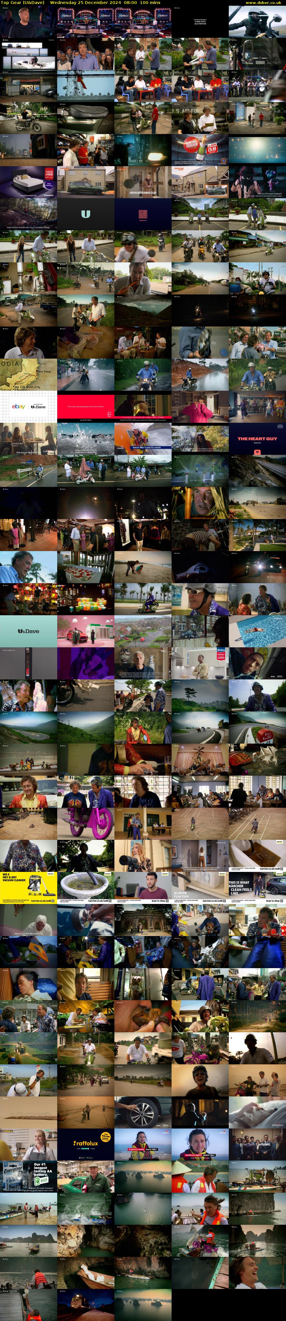 Top Gear (U&Dave) Wednesday 25 December 2024 08:00 - 09:40