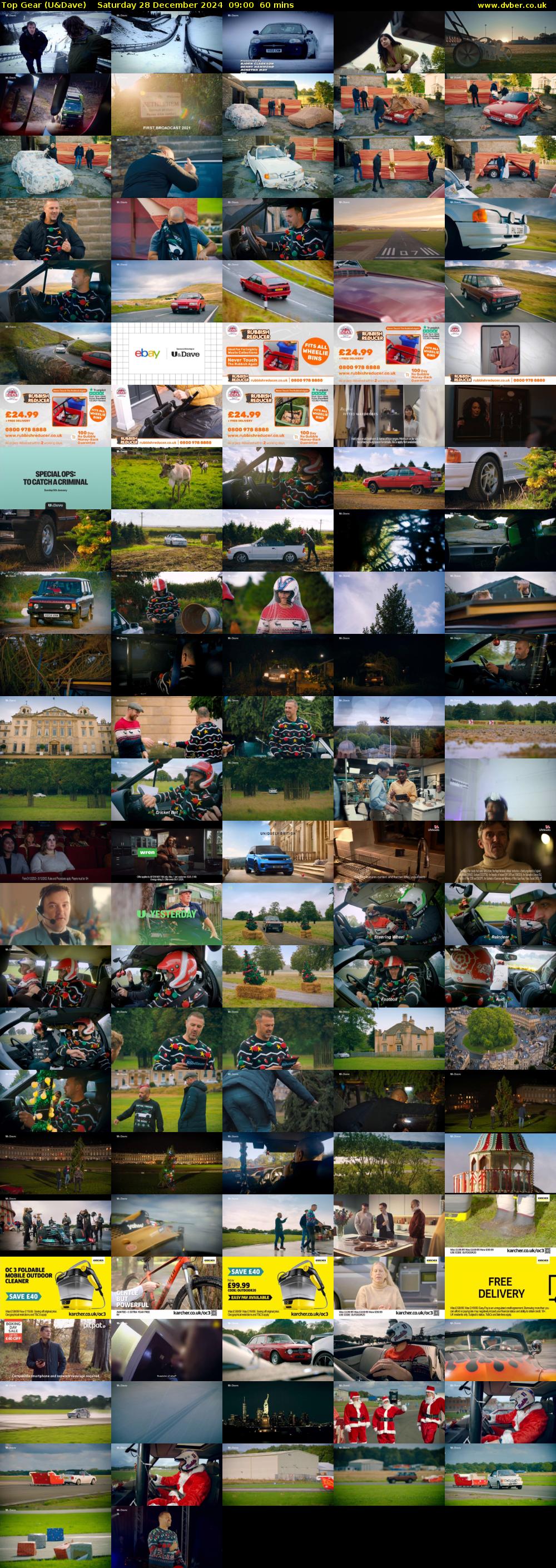 Top Gear (U&Dave) Saturday 28 December 2024 09:00 - 10:00