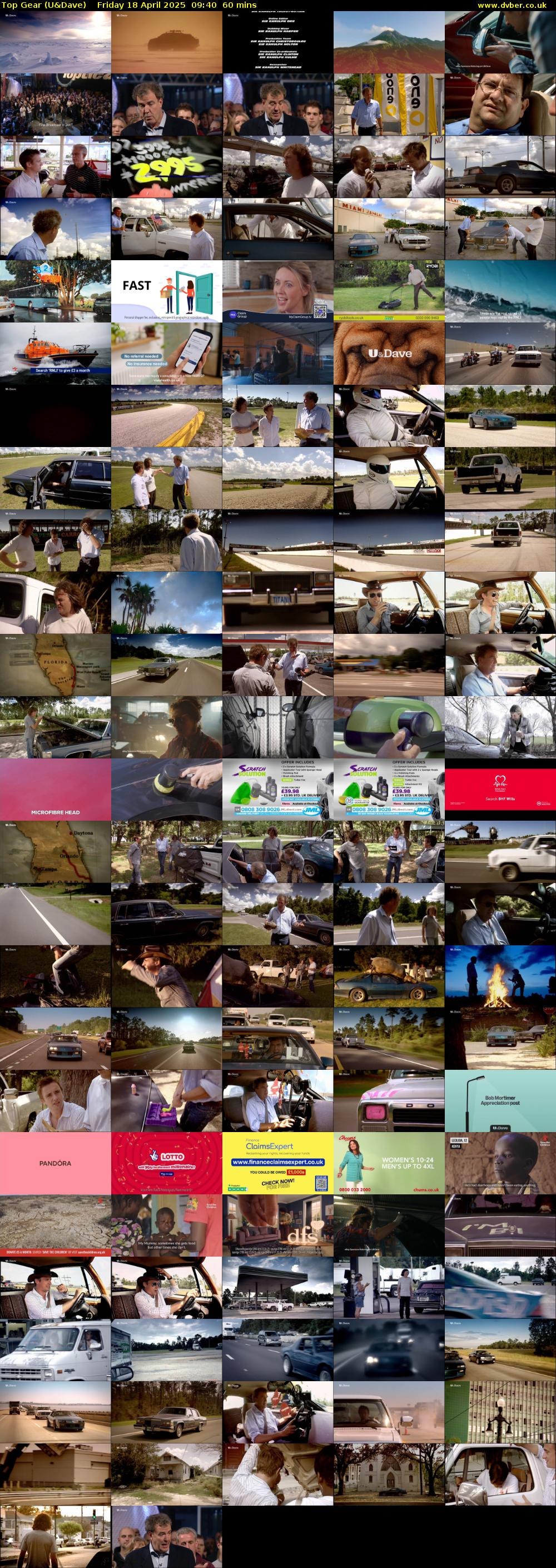 Top Gear (U&Dave) Friday 18 April 2025 09:40 - 10:40