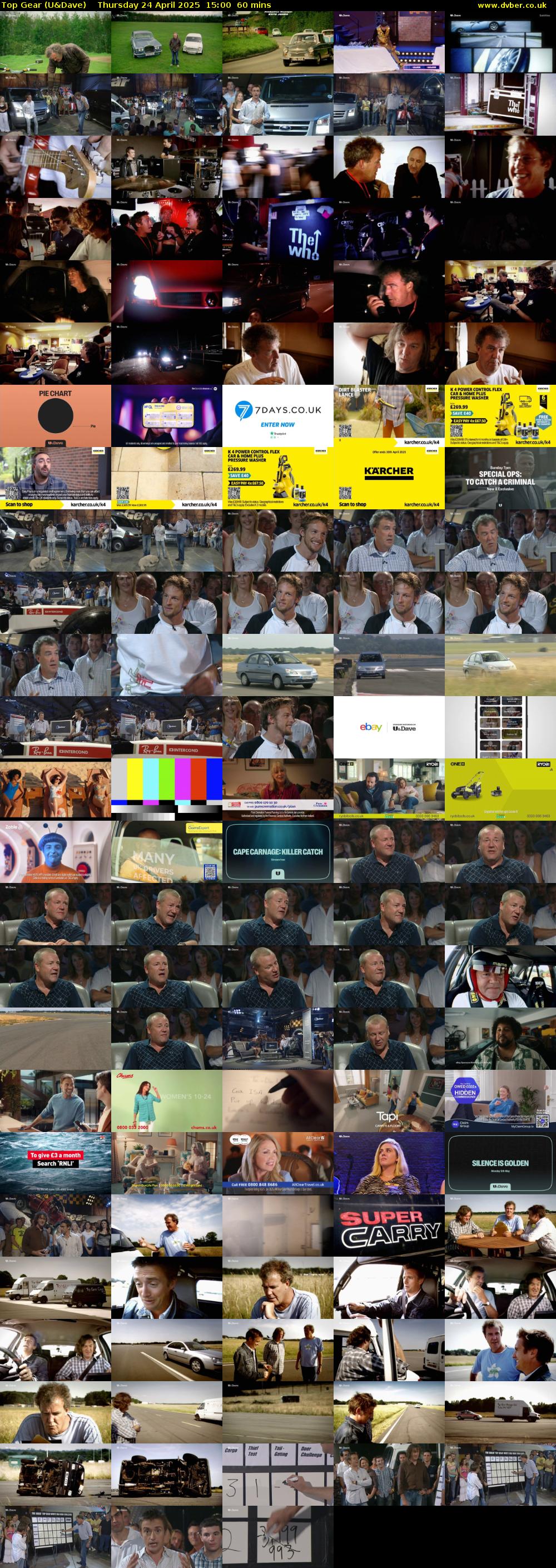 Top Gear (U&Dave) Thursday 24 April 2025 15:00 - 16:00