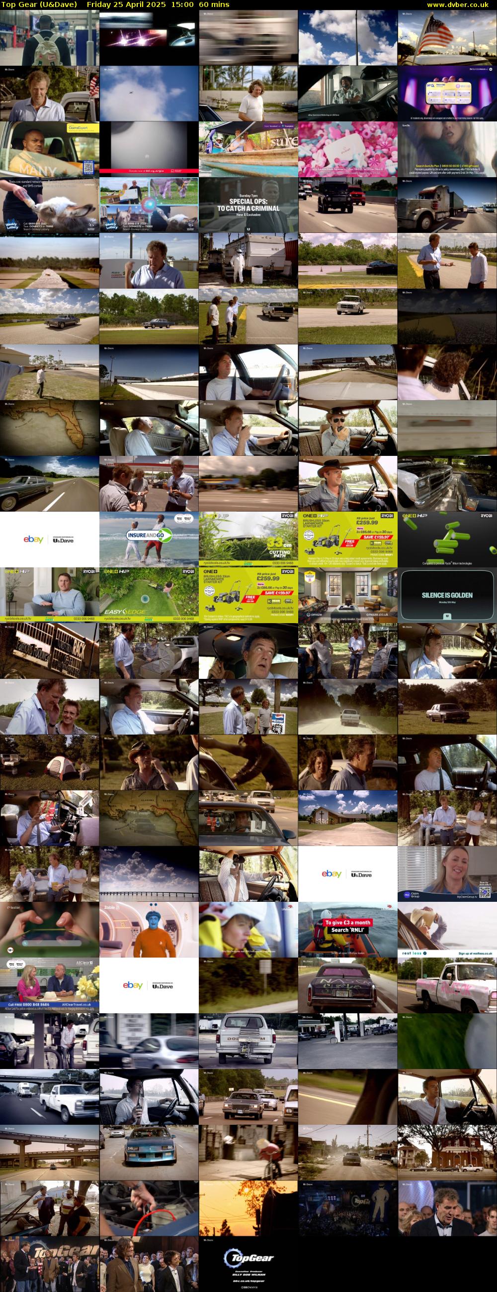 Top Gear (U&Dave) Friday 25 April 2025 15:00 - 16:00