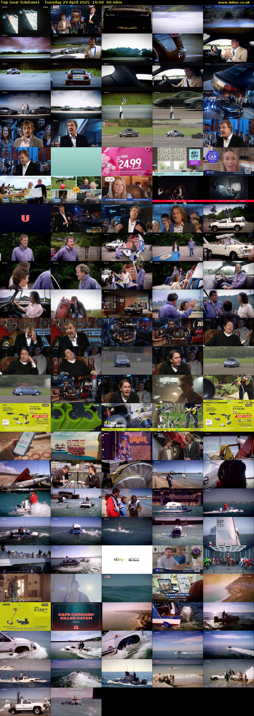 Top Gear (U&Dave) Tuesday 29 April 2025 16:00 - 17:00