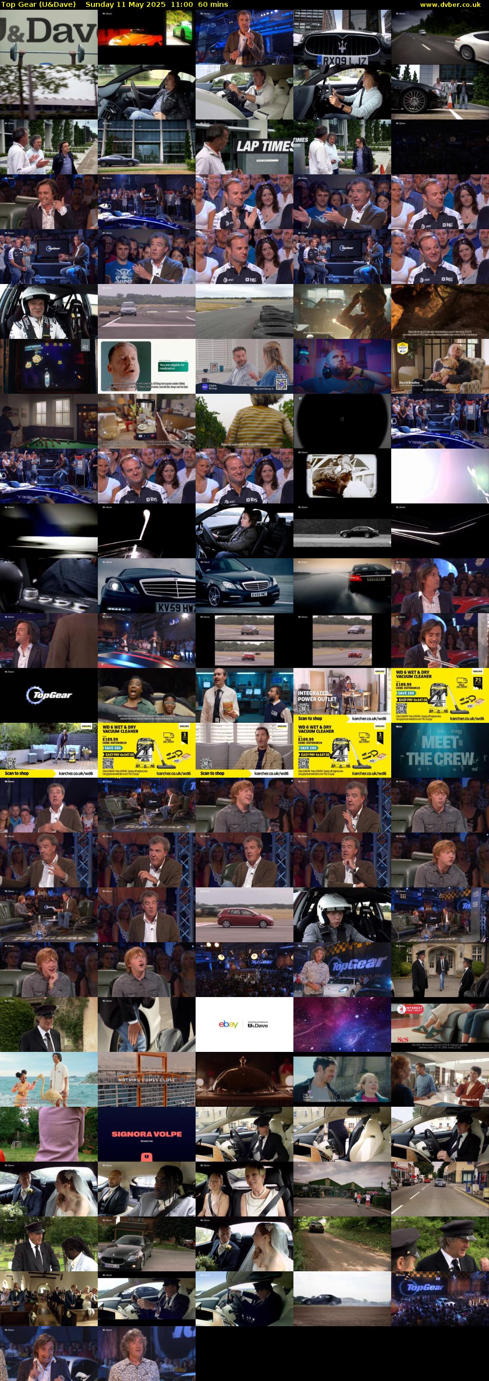 Top Gear (U&Dave) Sunday 11 May 2025 11:00 - 12:00