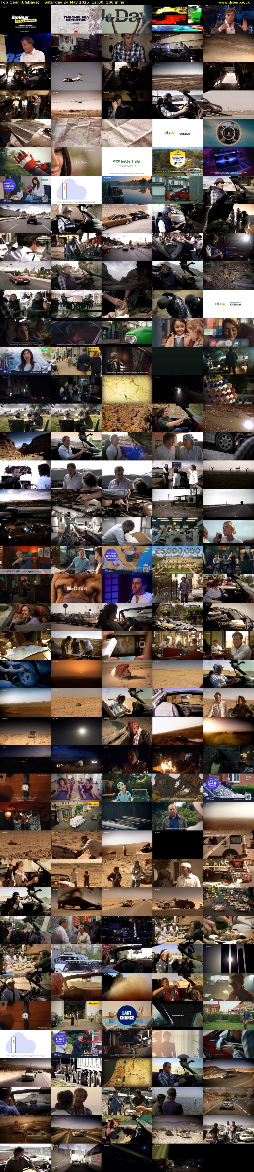 Top Gear (U&Dave) Saturday 24 May 2025 12:00 - 13:40