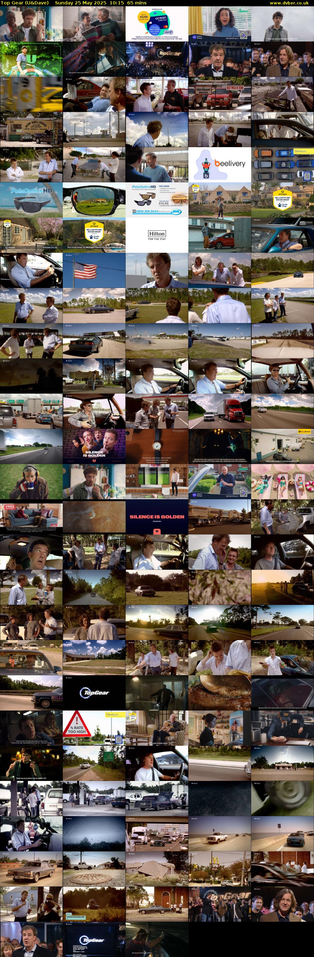 Top Gear (U&Dave) Sunday 25 May 2025 10:15 - 11:20