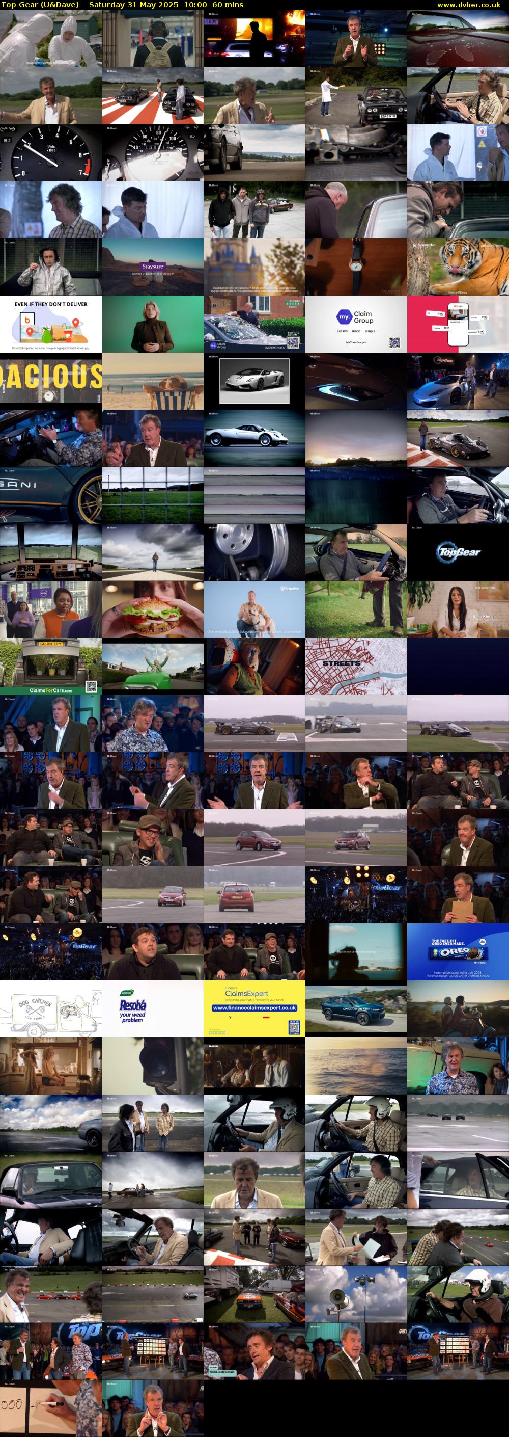 Top Gear (U&Dave) Saturday 31 May 2025 10:00 - 11:00
