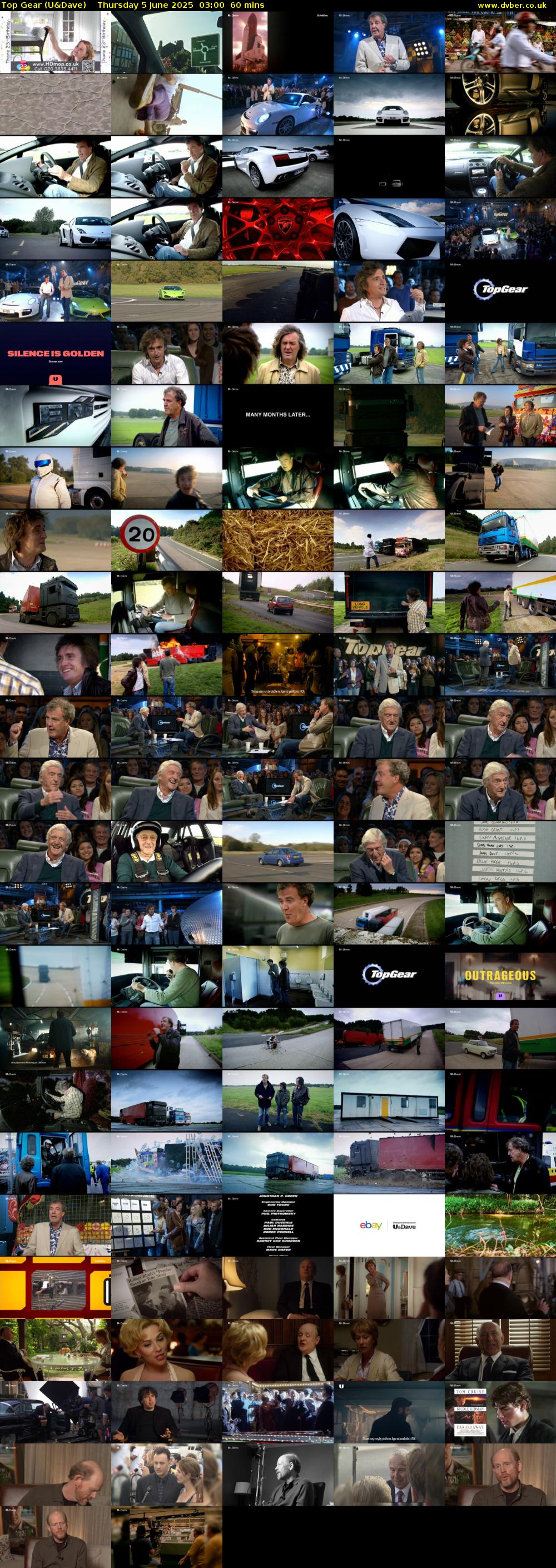 Top Gear (U&Dave) Thursday 5 June 2025 03:00 - 04:00