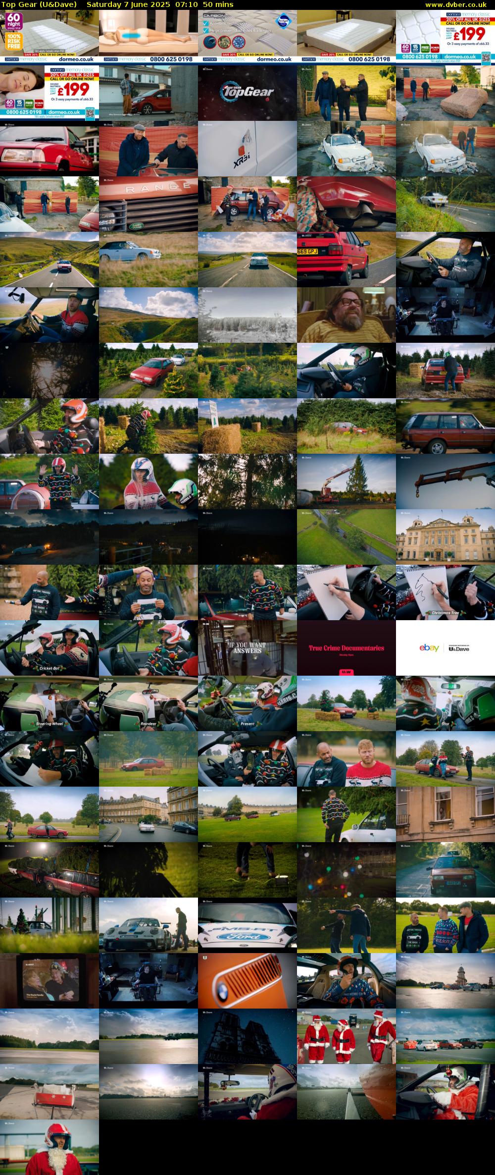 Top Gear (U&Dave) Saturday 7 June 2025 07:10 - 08:00