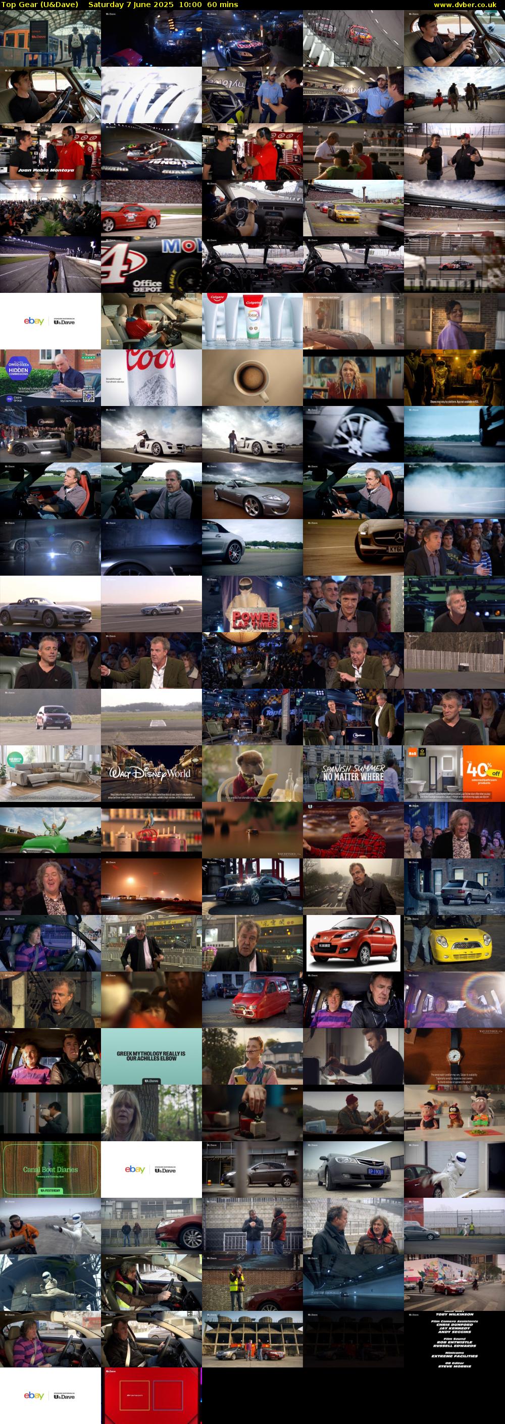 Top Gear (U&Dave) Saturday 7 June 2025 10:00 - 11:00