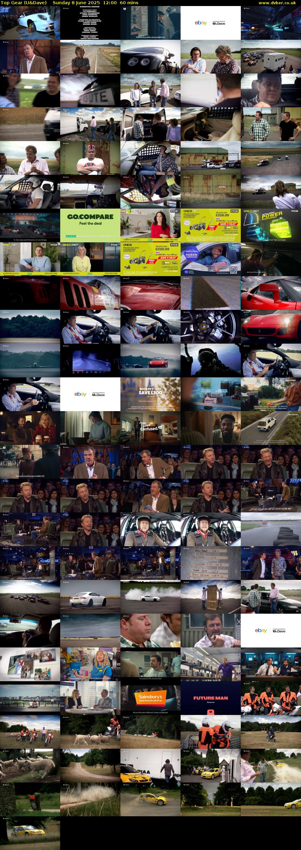 Top Gear (U&Dave) Sunday 8 June 2025 12:00 - 13:00