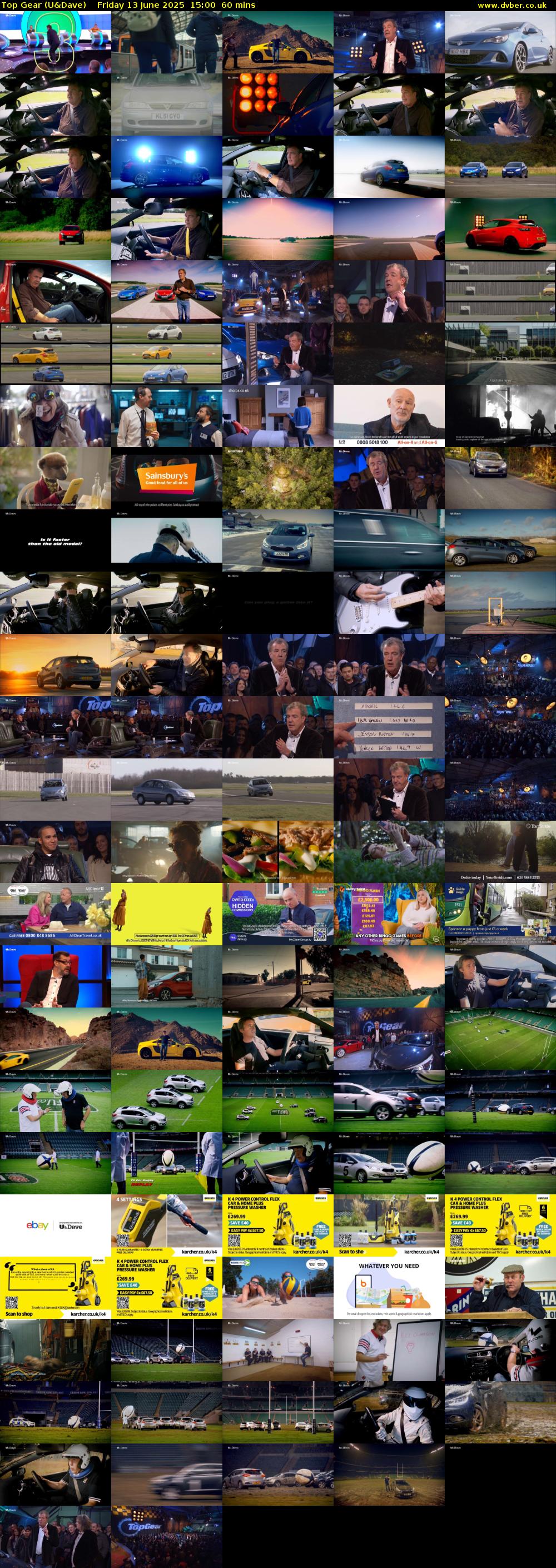 Top Gear (U&Dave) Friday 13 June 2025 15:00 - 16:00