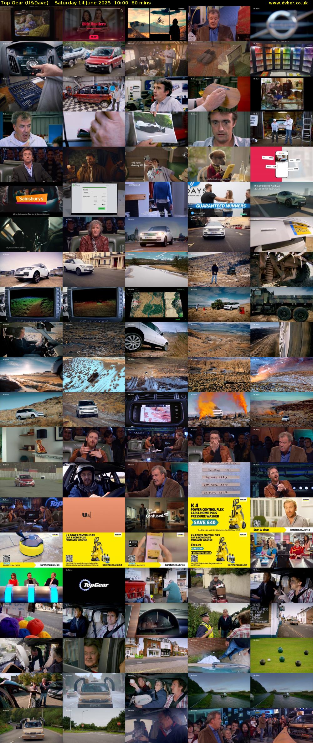 Top Gear (U&Dave) Saturday 14 June 2025 10:00 - 11:00