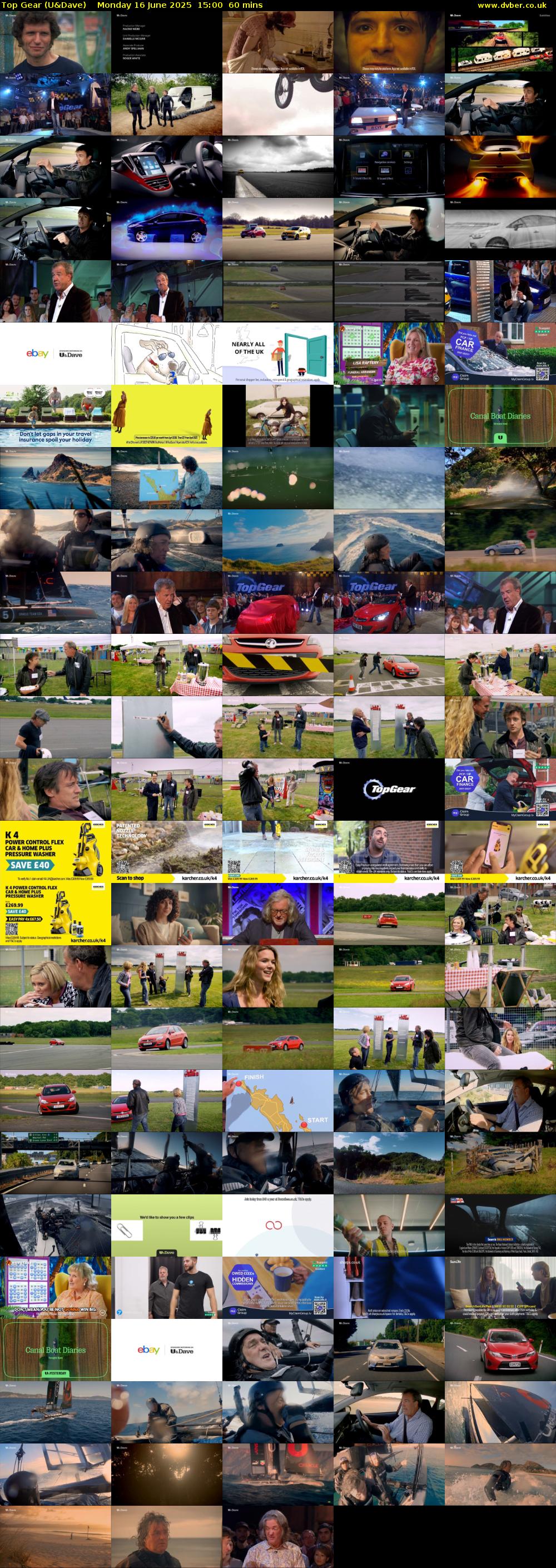 Top Gear (U&Dave) Monday 16 June 2025 15:00 - 16:00